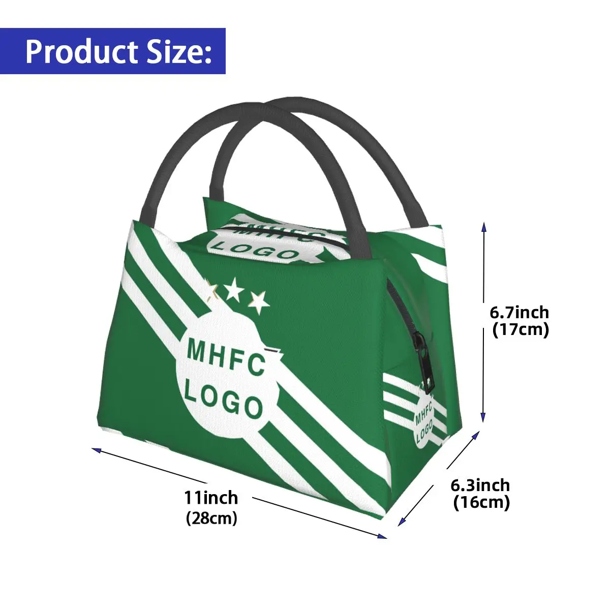 Israel F.C MHFC Champion Kids Lunch Bag Tote Bag Lunch Box Insulated Lunch Container for Children of All Ages