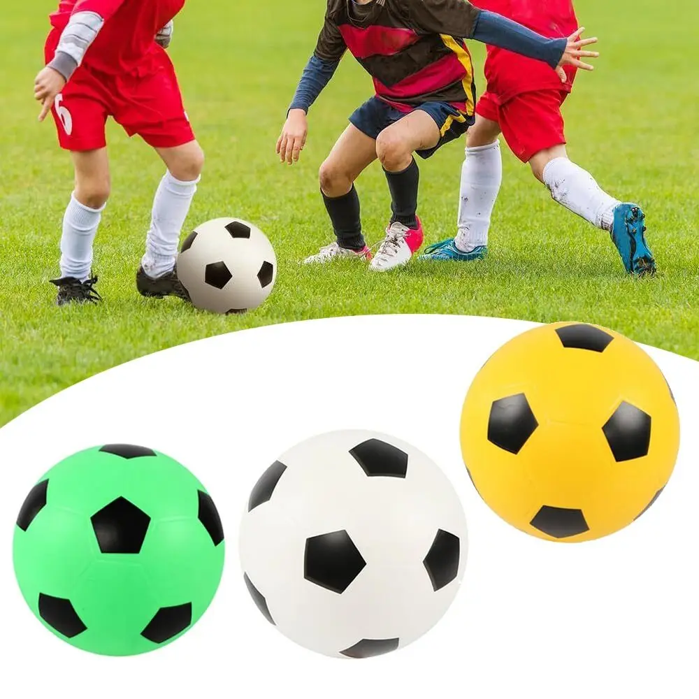 Party Decorations PVC Football Easy to Grip Lightweight Soccer Ball Indoor Activities Squeezable Training Ball Kids