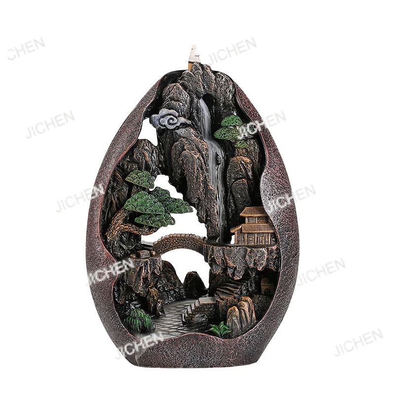 

Фонтан JC, курильница, световой орнамент, обратный поток, горный речной держатель, рокарий, горелка-водопад, декор для дыма Buda AA50