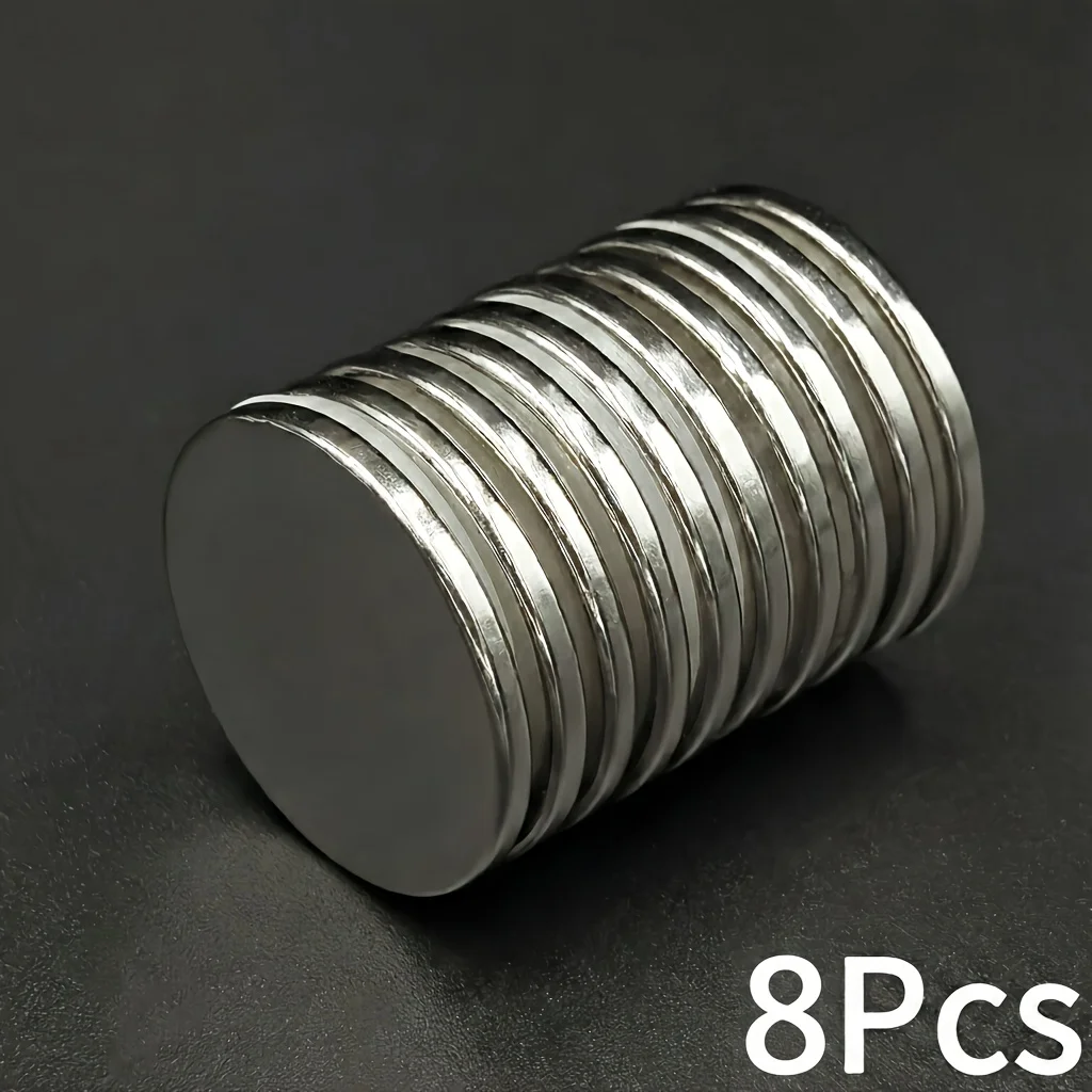 30x3 Neodym-Magnet, 30 mm x 3 mm, N35 NdFeB, rund, groß, superstark, stark, permanent magnetisch, Scheibe 30 x 3 mm