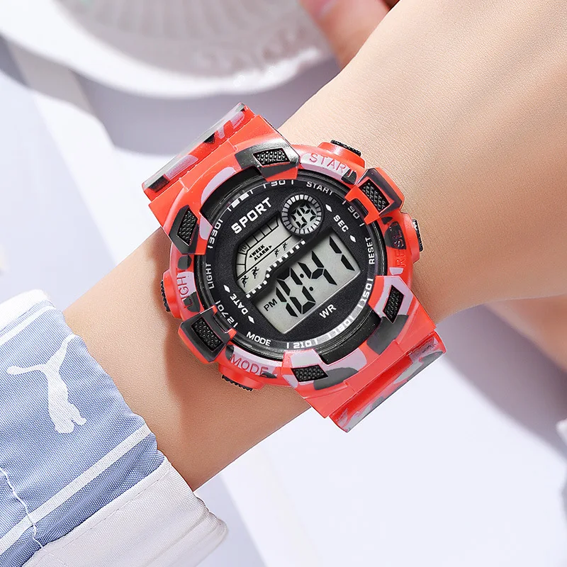 

Men's Digital Wristwatches Multifunction Military Sports Watch for Man Luminous Chronograph Waterproof Men Watches