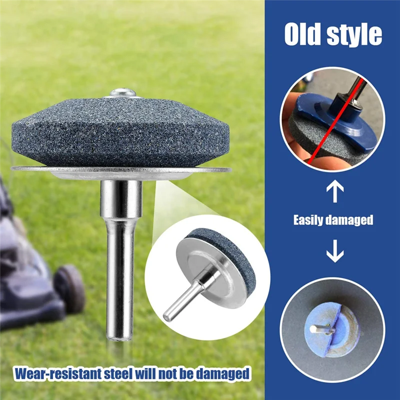 ХОРОШО-универсальная износостойкая точилка для лезвий газонокосилки с металлической перегородкой для любой электрической дрели