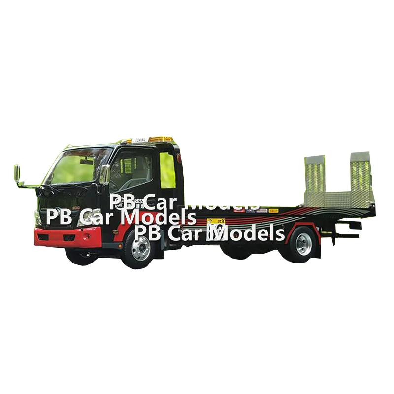 300 Flatbed Trailer 1:18 Simulation Alloy Car Model + Small Gift