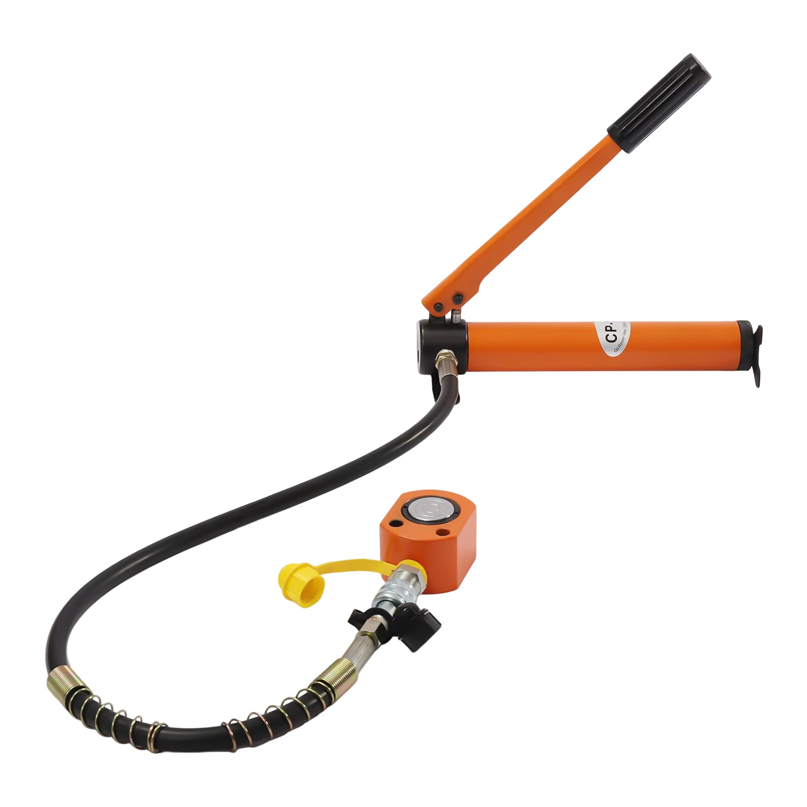 10T Manual Hydraulic Pump Lifting Jack Set Single-Acting Short Jack  Ram Cylinder Hand-Operated Hydraulic Jack
