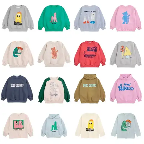 Children's Autumn Winter Cartoon Hoodie Set Cute Kids Clothing 2026 Fashionable And Warm Outfit for Boys And Girls