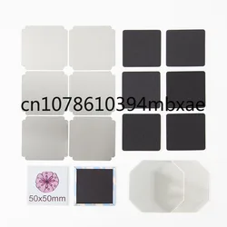 angular 50X50mm rubber magnet button