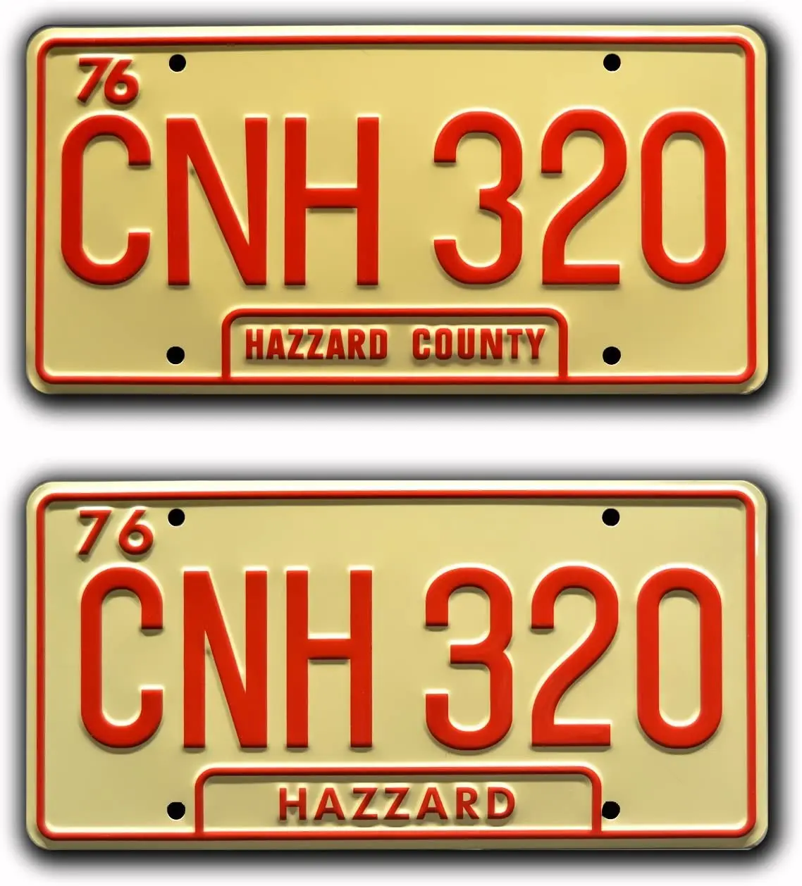 Celebrity Machines Dukes of Hazzard | General | Metal  License Plates