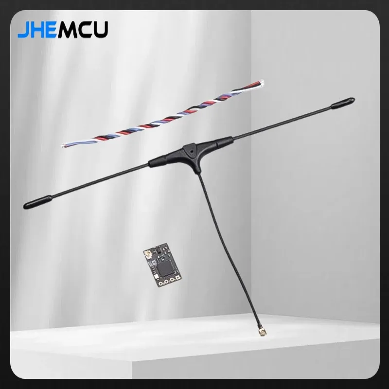 

JHMCU ExpressLRS 915RX 900RX 915MHZ ELRS Radio Nano Long Range Receiver for FPV Freestyle Long Range Drones DIY Parts LR4 LR5