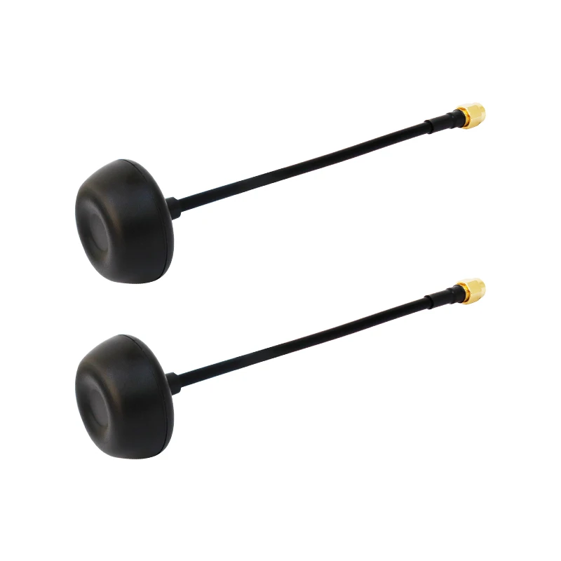 Antena de reforço omnidirecional 5.8g, 50 peças, conector de ganho 3dbi, sinal estável, todas as direções, sem fio, fpv, comunicação uav