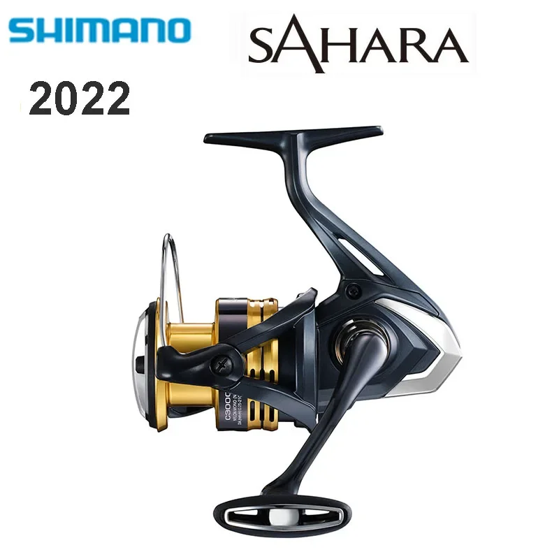 2022 NUOVO Originale SHIMANO SAHARA Ruota di Pesca 500 1000 C2000S 2500 2500HGS C3000HG 4000XG C5000XG AR-C Filatura Mulinelli