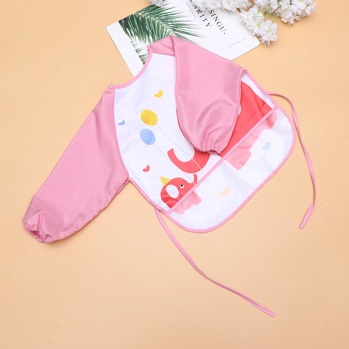 

Waterproof Smock Children for Kids Painting Apron Overalls