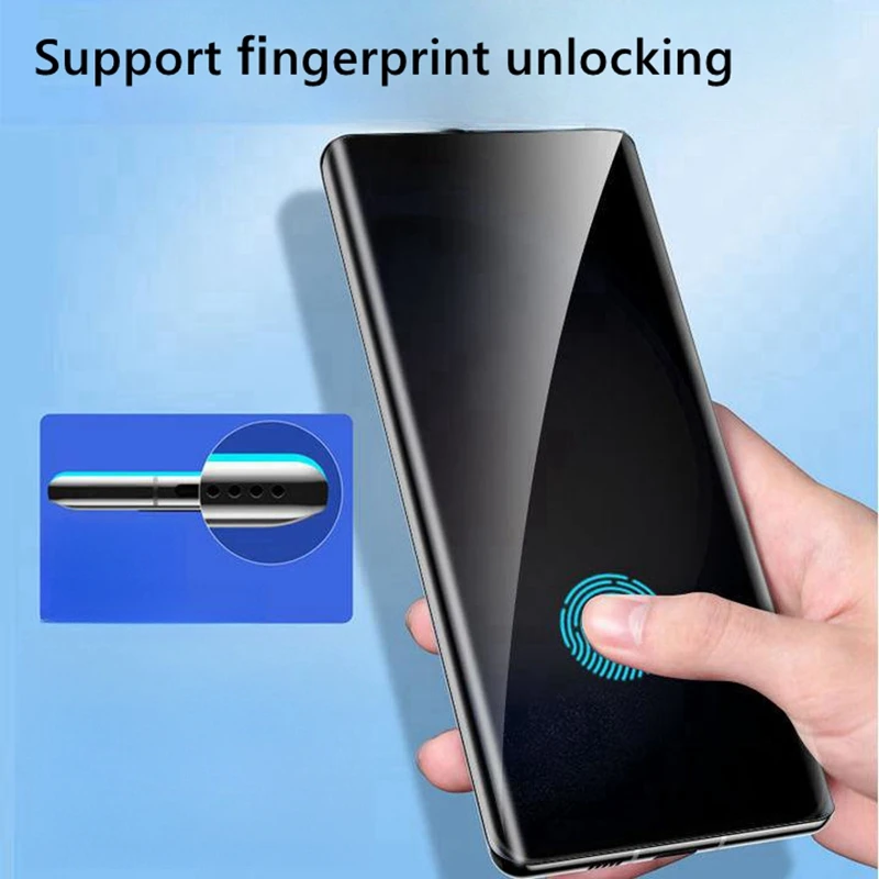 1-3PCS Curved Screen Protector For Samsung Galaxy S24 S23 S22 S21 S20 Ultra S10 S9 S8 Plus Note 8 9 10 20 Soft Ceramic HD Film