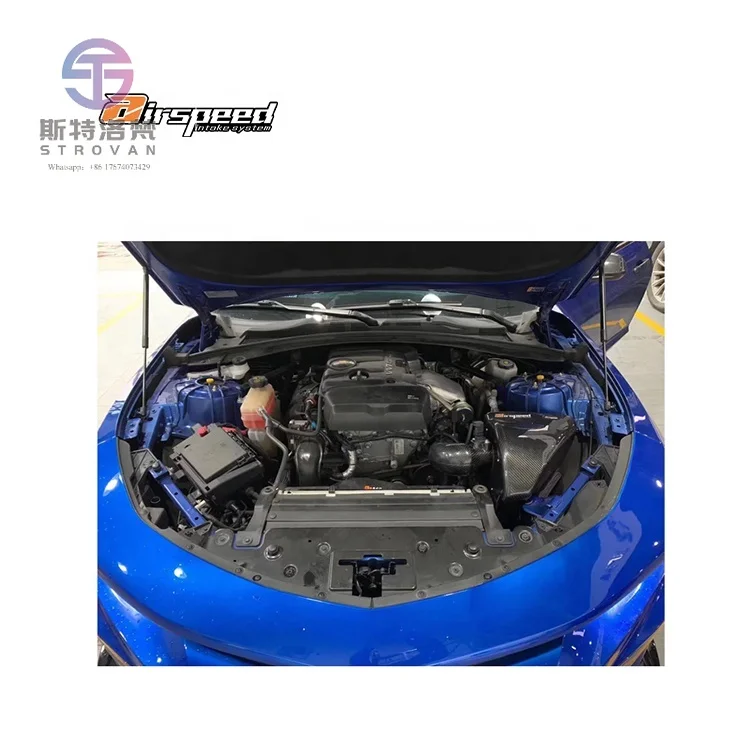 

STLF Airspeed Brand Original Design Style 100% Dry Carbon Fiber Cold Air Intake System for Chevrolet Camaro 2.0T