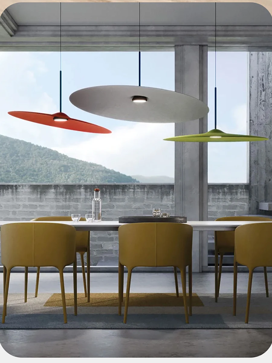 Imagem -02 - Lustre de Tecido Azul e Vermelho Pós-moderno Iluminação Suspensa Acima da Mesa de Jantar Eletrodoméstico Lâmpadas de Loja e Hotel Moda 2024