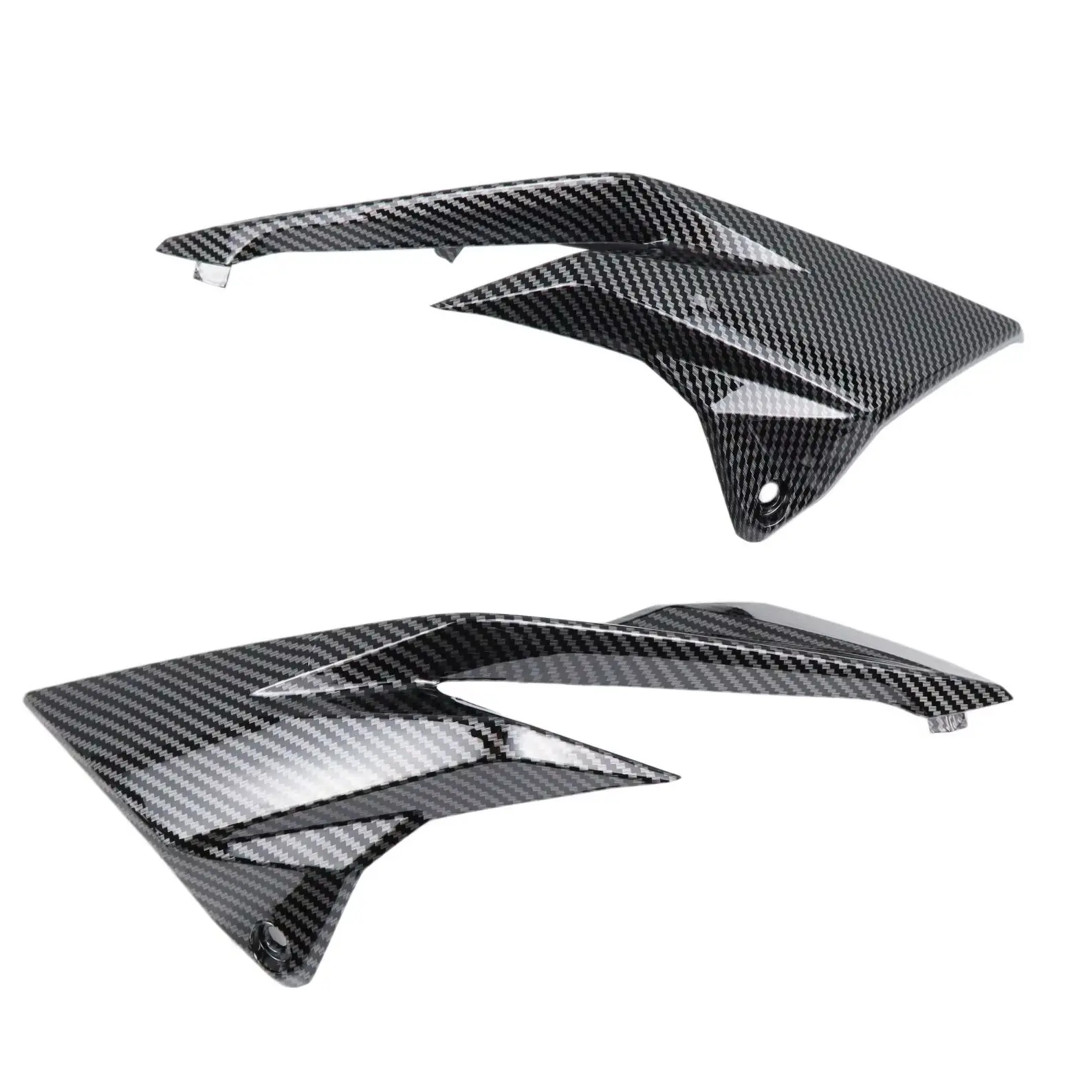 For Honda CB500F 2016-2017-2018 Carbon pattern Front Side Tank Air Vent Upper Fairing 3