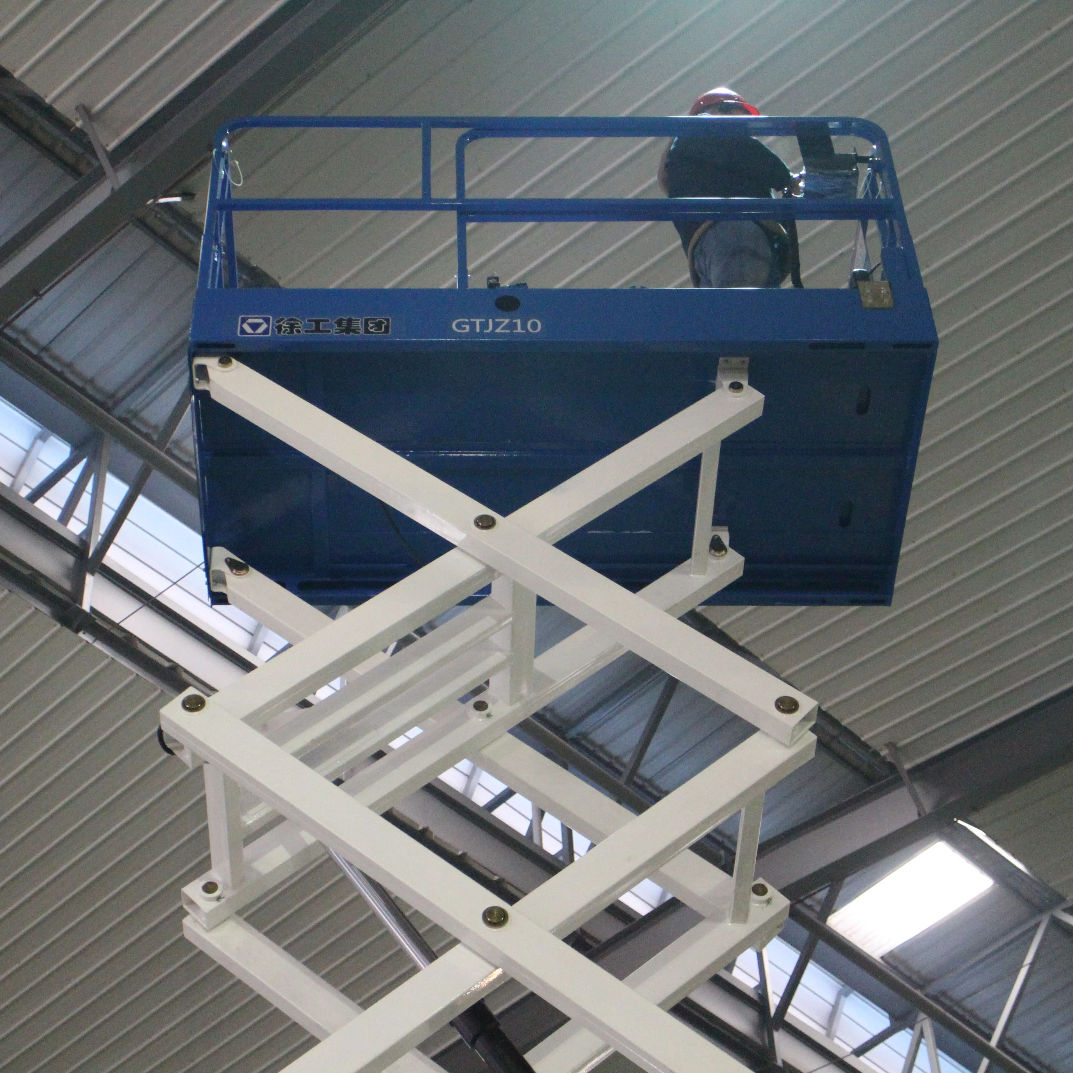 China  Brand GTJZ10 Self Propelled Leading Technology Electric Scissor Lift New Arrival Lift Platform Table with  Price