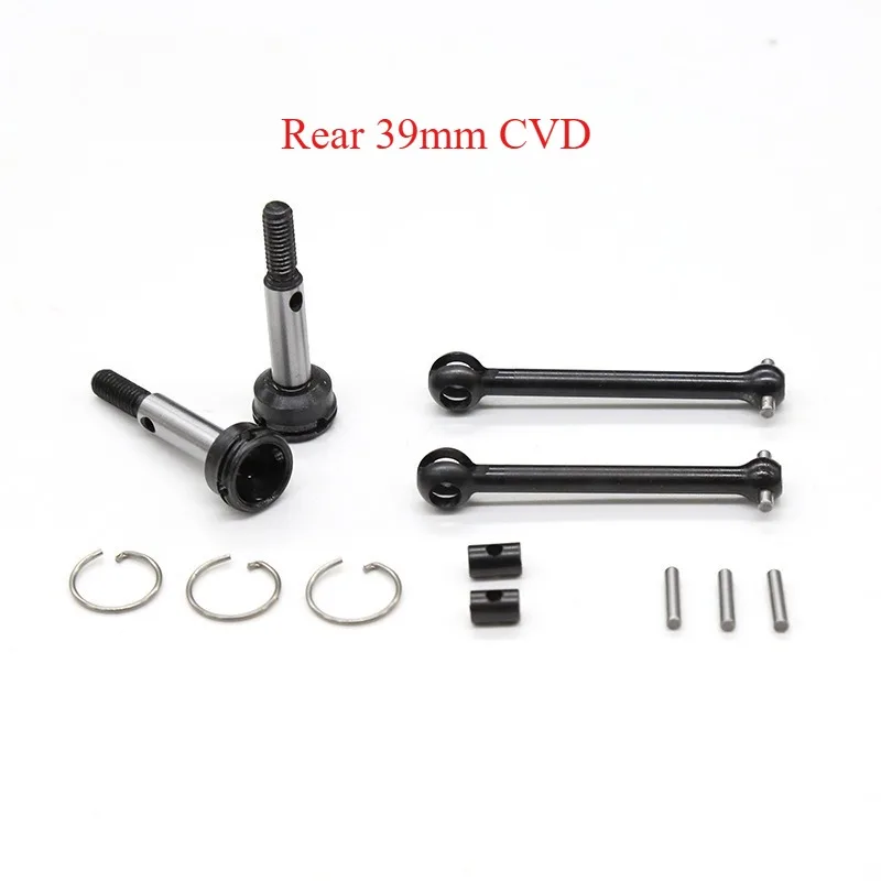

Front Rear Drive Shaft 42mm 39mm CVD 54515 54516 for Tamiya XV-01 TC-01 1/10 RC Car Upgrade Parts Accessories