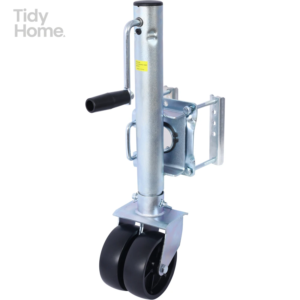 

Trailer Jack, Boat Trailer Jack 34.5 in with PP Wheels,Handle for Lifting RV Trailer,Horse Trailer,Utility Trailer,Yacht Trailer