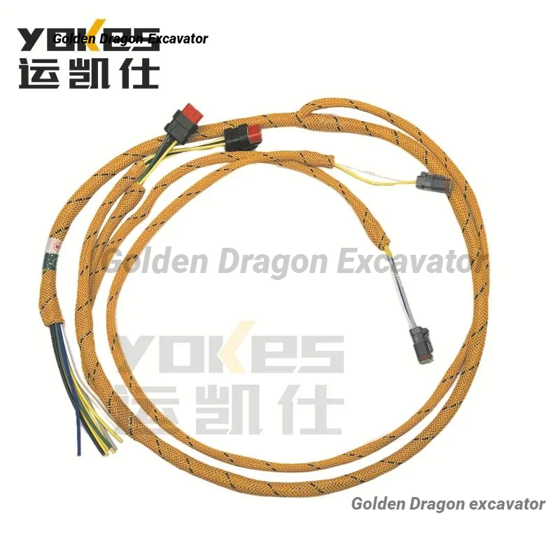 For Caterpillar Excavator Parts E312D E313D E315D E319D Hydraulic Pump Wire Harness 306-8718