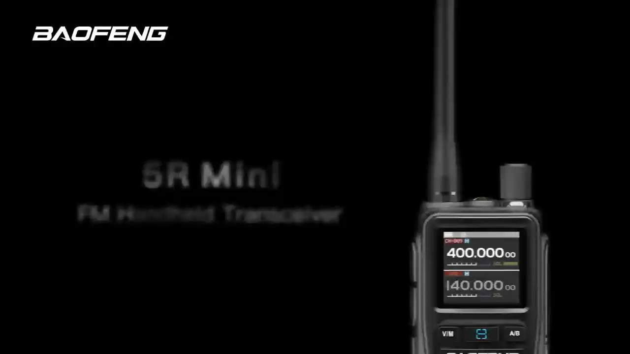 BAOFENG UV-5R Mini Walkie Talkie Multi Band Bluetooth Programming Wireless Copy Frequency 999CH Type-C Long Range Two Way Radio