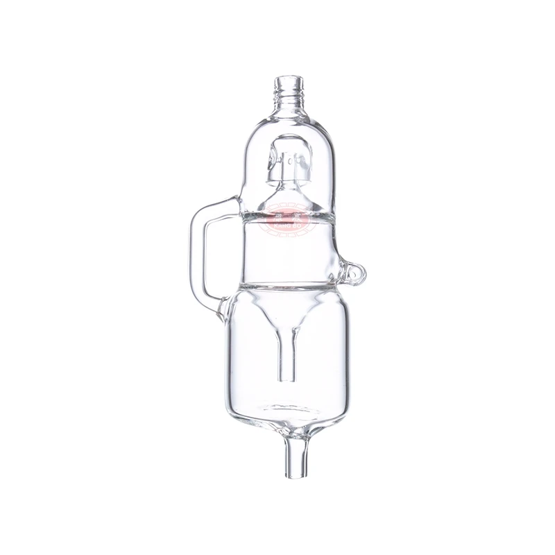 Laboratory Gas-liquid Separator Transparent High Borosilicate Glass with High Temperature Resistance