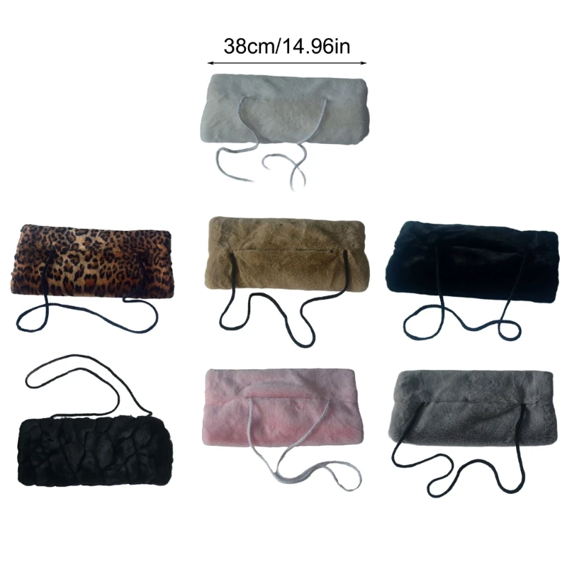 YUYU Handwarmers met ritssluiting voor buitenactiviteiten Pluche handwarmers Winteraccessoires