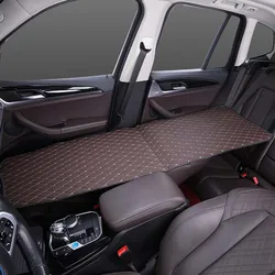 Car travel bed  Multi-Function Car Bed Co Driver's Car Bed Wooden Sponge Foldable Car Rear Seat Travel Sleeping Pad Modified Bed