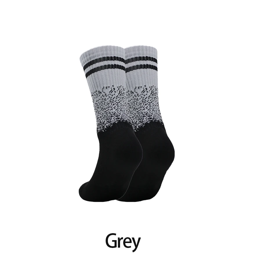 زوج واحد من الجوارب الرياضية للرجال والنساء، جوارب رياضية للتنس وكرة السلة، جوارب ركوب الدراجات، جوارب تزلج خارجية سميكة ومتينة للثلج #2