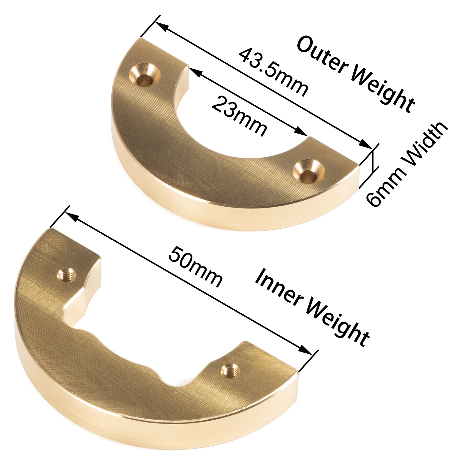 طقم أوزان نحاسية BLC Performan - مراجعة Rc Crawler Axle Parts وسعره
