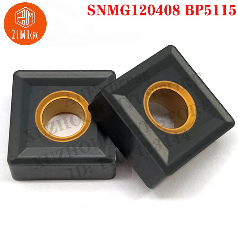 SNMG120408BP5115 SNMG120408BP5115 Utensili CNC esterni Taglierina meccanica Utensili per inserti in metallo duro Strumento per tagliare Inserti per tornitura