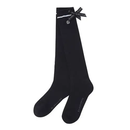 

Korean Original Single Golf Women's Socks Long Socks Sports and Leisure Ball Socks Elastic Bow Decoration Breathable Long Socks