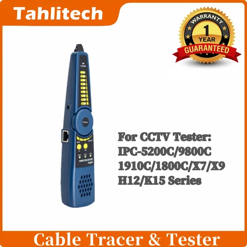 Rastreador de Cable caliente 2025 para Detector RJ45, buscador de línea, rastreador de cables telefónicos de red LAN para Monitor de cámara CCTV