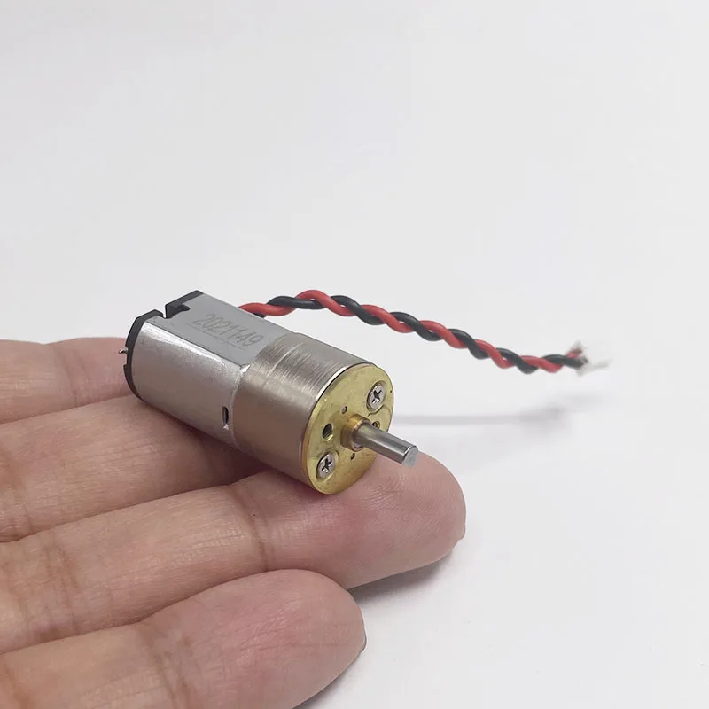 1PC Micro 030 Full Metal Gearbox Geard Motor DC 5V 80RPM Slow Speed Gear Reduction High Torque D-shaft for Smart Car Robot