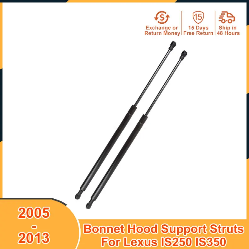 

2005-2013 Bonnet Hood Support For Lexus IS250 IS350 2005 2006 2007 2008 2009 2010 2011 2012 Accessories Lift Support Strut Bars