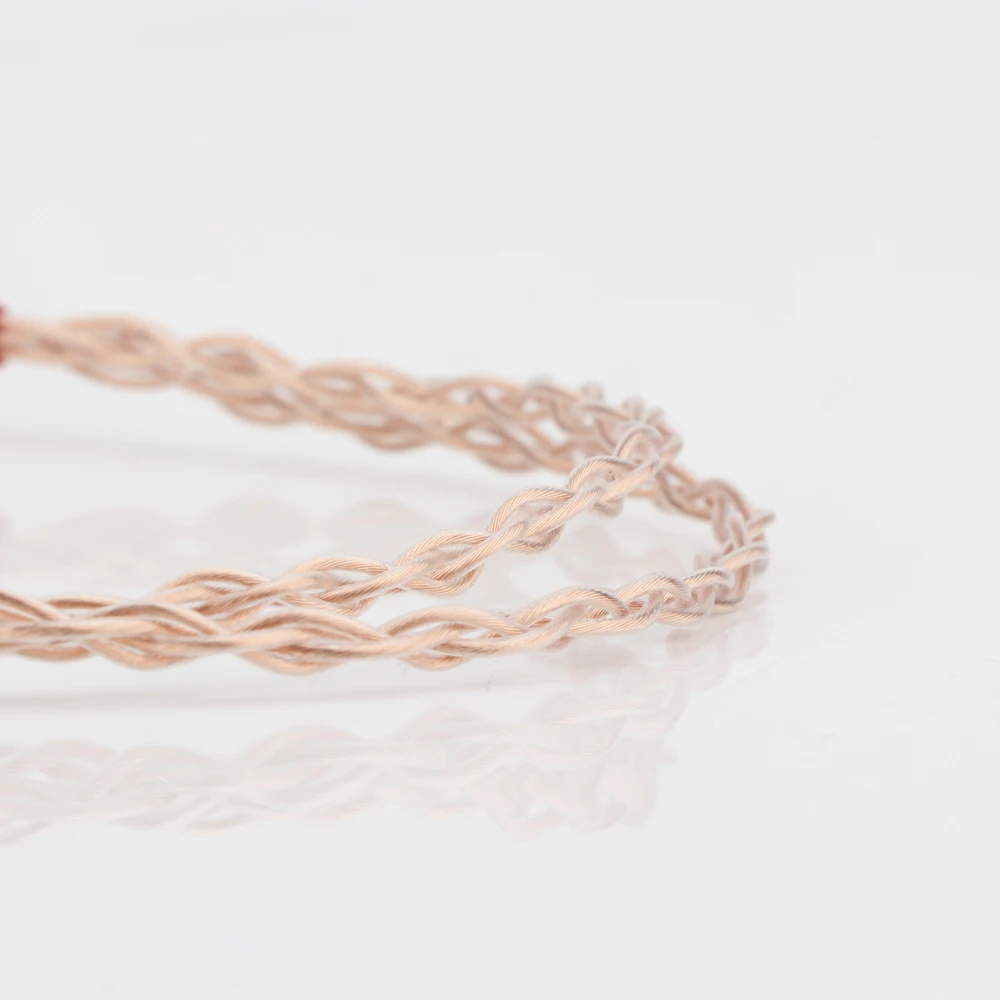 Cable de cobre de cristal único Hifi, Cable macho a hembra equilibrado de 4,4mm, 2x3,5mm, para REPRODUCTOR DE Pono PHA-3