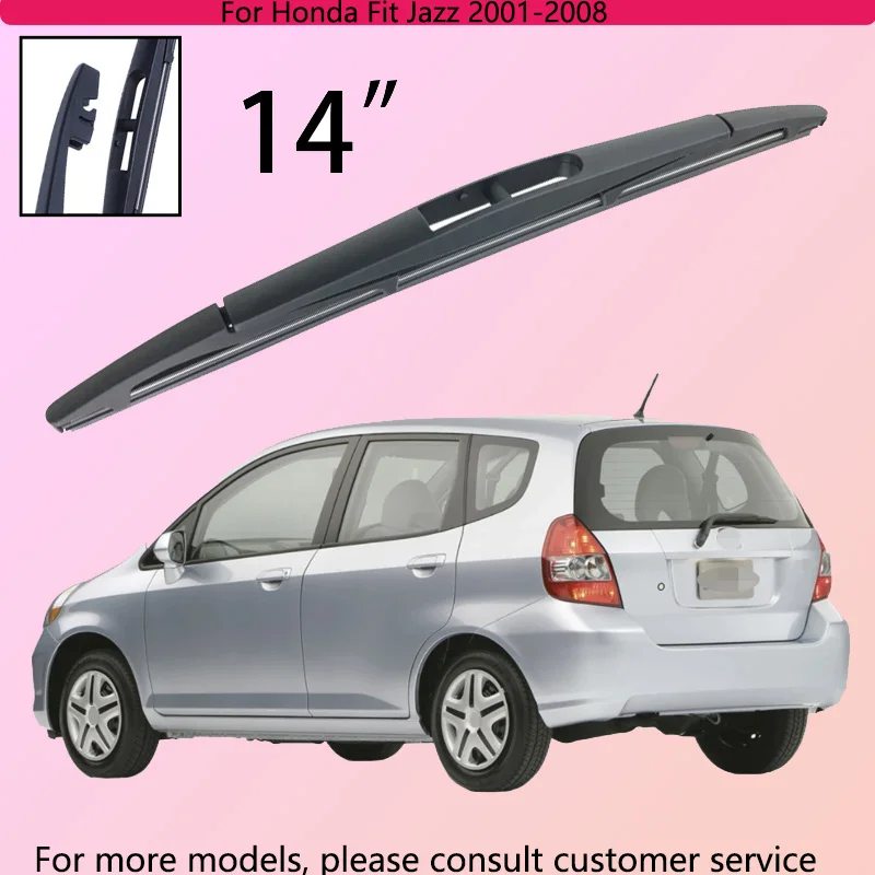 

For Honda Fit Jazz 2001-2008 Car Accessories 14" Rear Windshield Windscreen Washer Wiper Blade