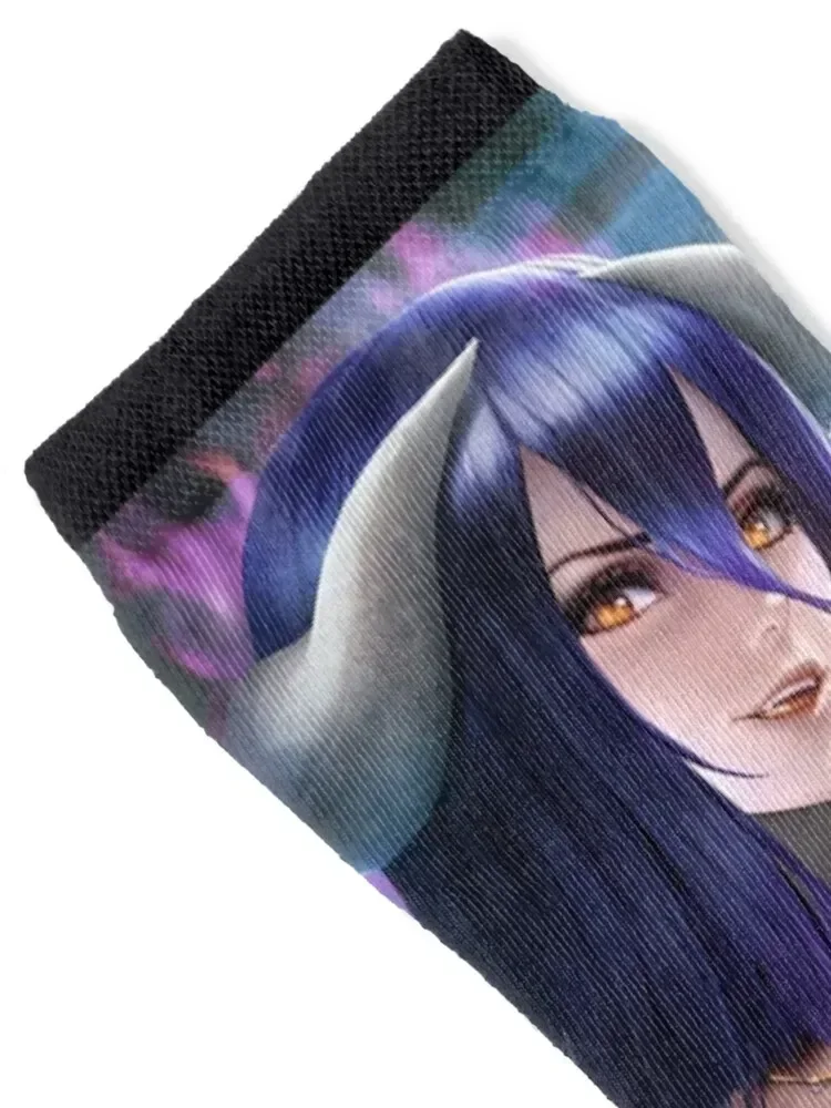 Demonic Albedo Overlord Anime Socks Children's anti-slip designer brand Socks Ladies Men's