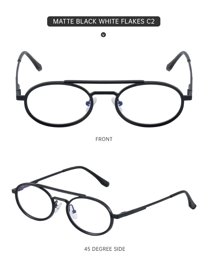 Ovale Steampunk-Sonnenbrille mit kleinem Rahmen für Damen, 2026, luxuriöse Vintage-Rundsonnenbrille für Damen, Doppelstrahl-Brille für Damen – Detail 16
