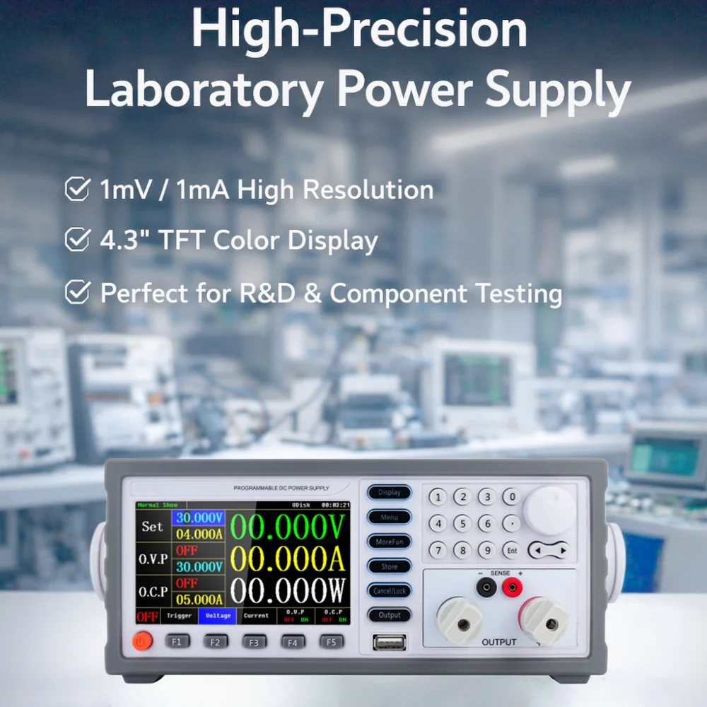 

Лабораторный регулируемый источник питания постоянного тока 15В 30В 60В 80В 10А 11А 15А 20А 30А 60А с переключателем