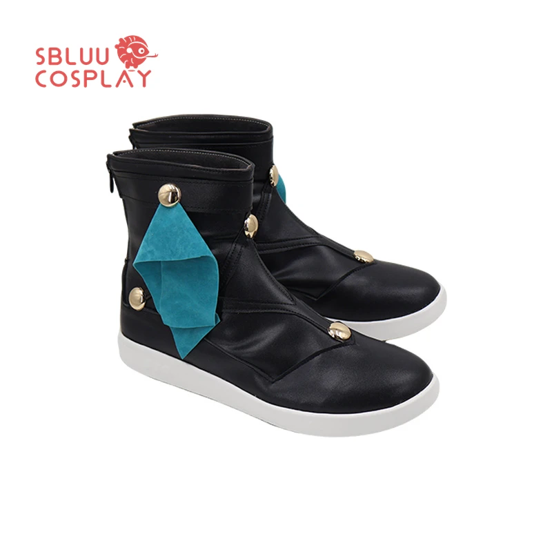 SBluuCosplay Game Honkai Star Rail Qingque Cosplay Shoes Halloween Party Custom Made Boots