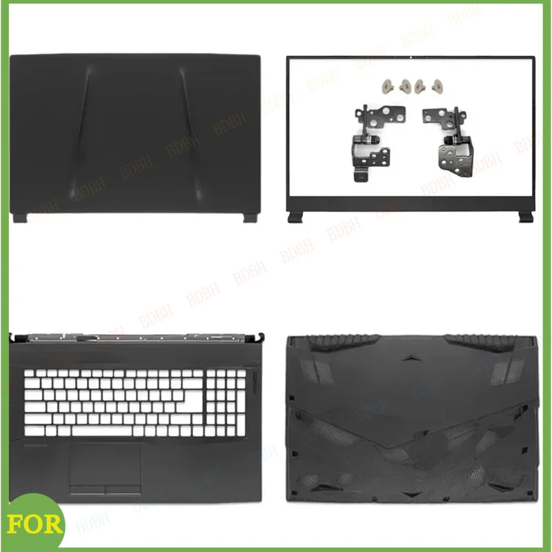 New suitable for GP75 MS-17E2 17E3 17E7 laptop LCD screen back cover, front panel hinge, palm rest bottom cover hinge cover