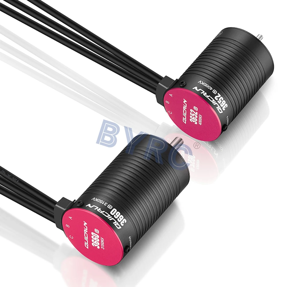 محرك HOBBYWING QuicRun 3652 3250KV/4000KV/5400KV 3660 3150KV/3700KV G2 محرك بدون فرشاة بدون مستشعر 2-3S لعربة سيارة RC 1/10