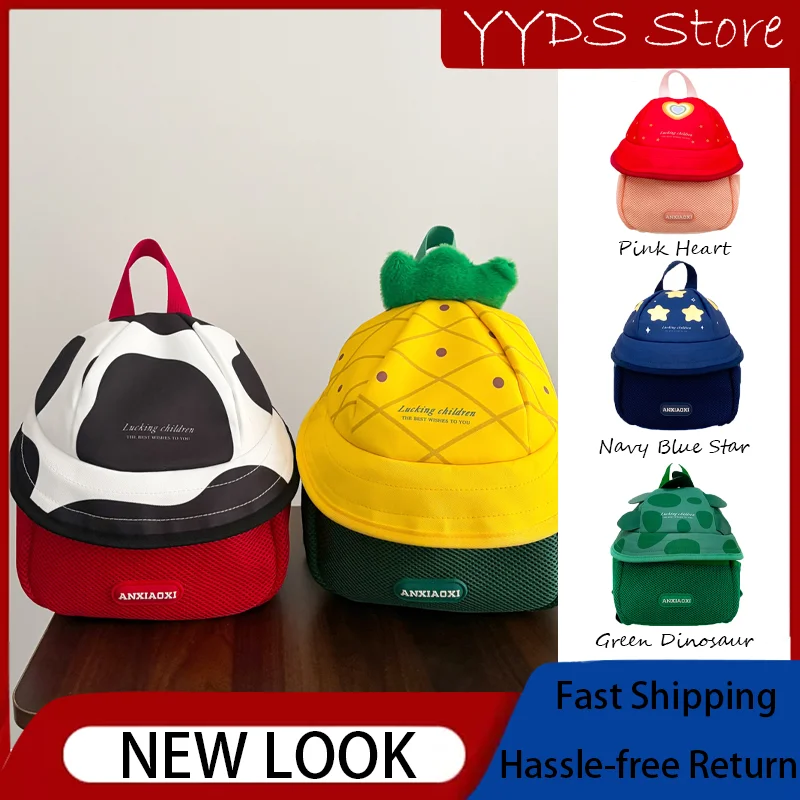 summer-cartoon-fruit-animal-waterproof-backpack-kindergarten-bag-for-boys-girls-outdoor-travel-daily-casual-wear
