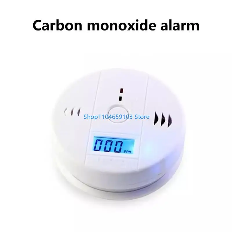 

Digital Display Co Detecter тревога Detector Detector Easy Установка батарея CO тревога для домашней комнаты