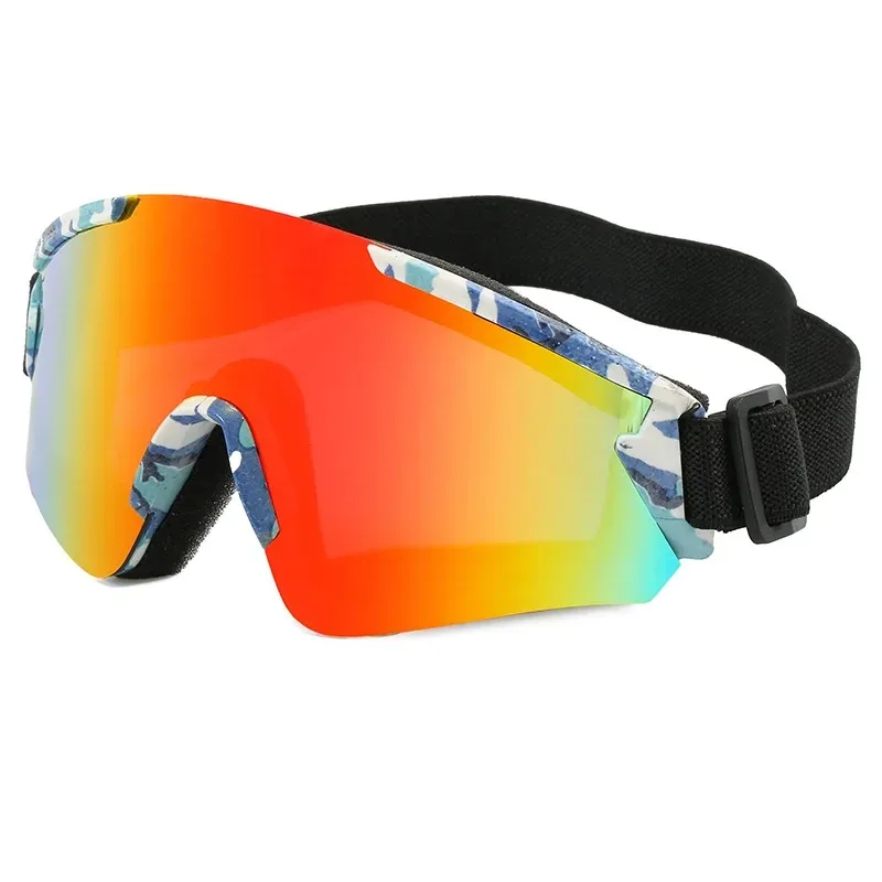 

Large Frame Ski Goggles Anti-Collision Anti-Glare Lens Outdoor Sport Snow Snowboard for Snowboarding Skiing Glasses Eyewear