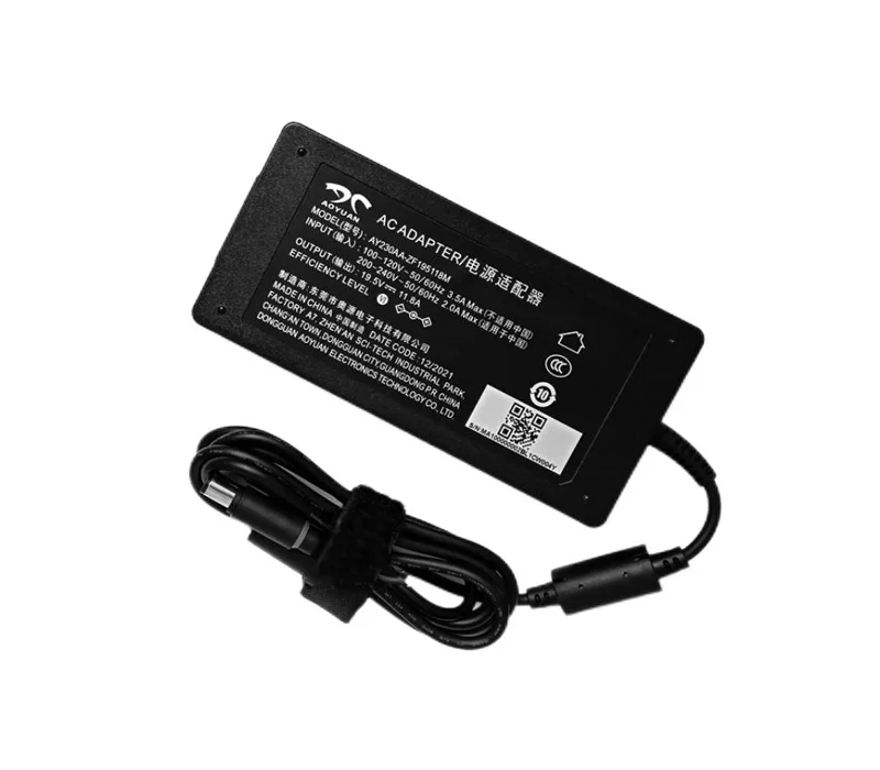 

Power Adapter 19.5V 11.8A, Barrel 7.4/5.0mm With Pin, 3-Prong, AY230AA-ZF195118M