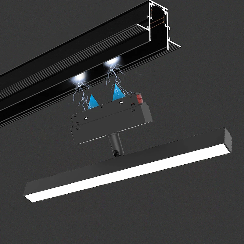 Módulo de Iluminação LED Magnetic Track, Luz Regulável, Lâmpada Dali, Spotlight Ímã Dobrável, Tuya Zigbee, 48V, 0-10V