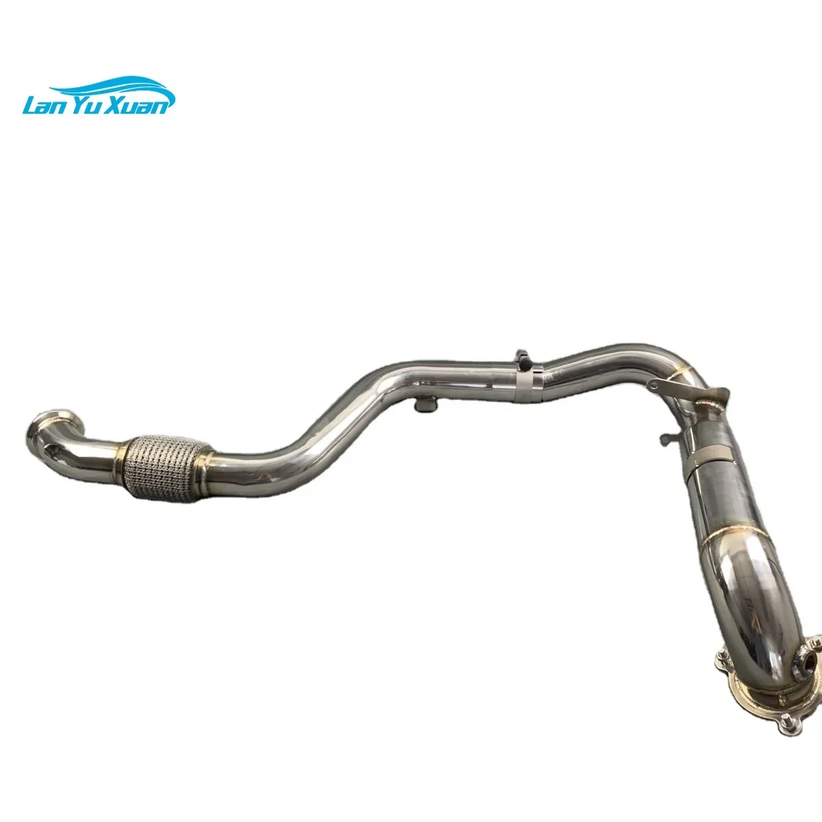 

stainless steel exhaust pipe a class w176 cla250 exhaust downpipe for mercedes w176