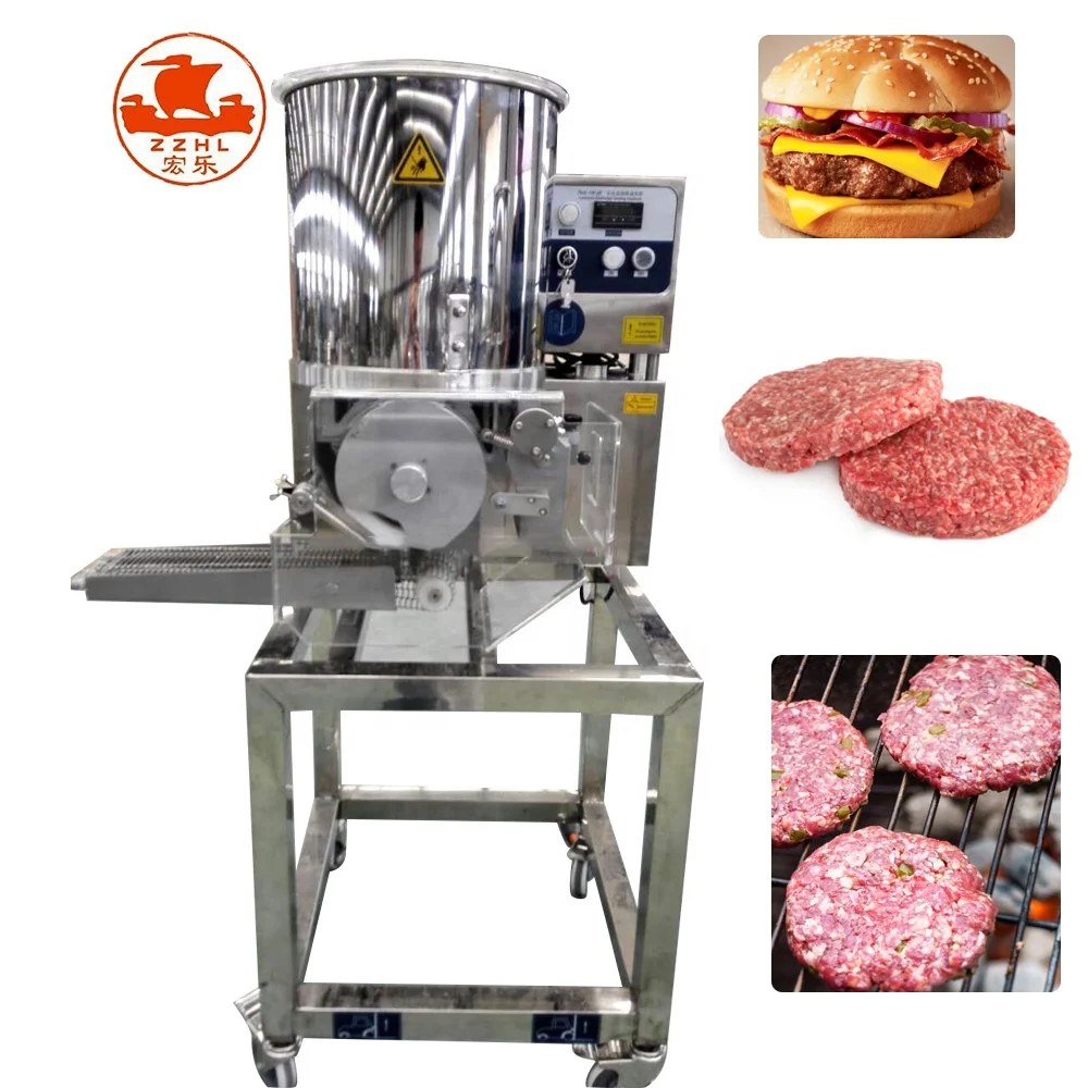 Commercial Price Cutlet Meat Pie Mold Maker Beef Hamburger Chicken Nugget Burger Make Patty Form Machine