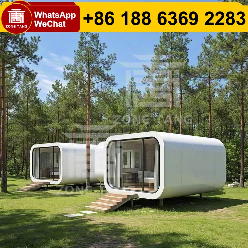 Factory Price Modern Capsule House Hot Insulation High Quality Modern Manufactured Homes Mobile Prefab House Eco-Friendliness